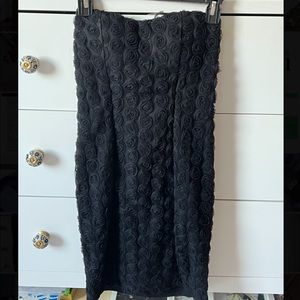 Brand New Bebe Little black flower dress